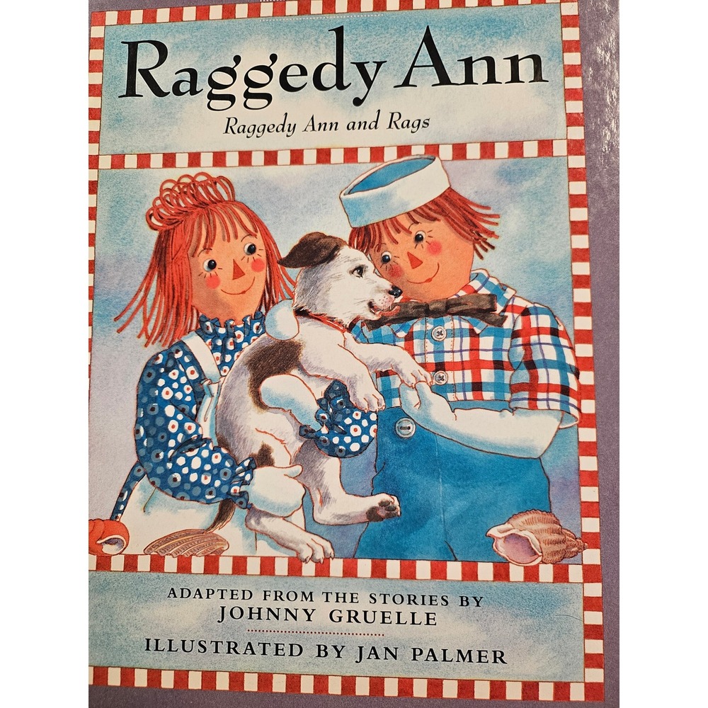 Raggedy Ann and Rags Johnny Gruelle Jan Palmer Hardcover Kohl's Cares Book